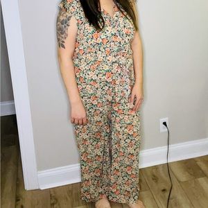 Floral jumpsuit